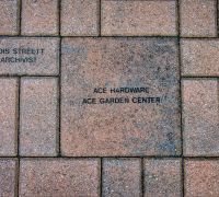 ace hardware on brick path st simons lighthouse october 13 ace hardware on brick path st simons lighthouse october 13